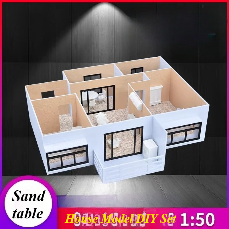 Interior Design And Build - 1:50 Ölçekli Kum Masası Diorama İç