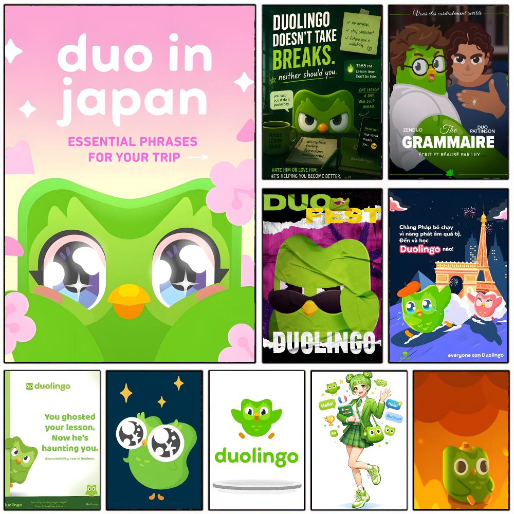 Interior Design Language - Dil Uygulaması D-duolingo Poster, Modern Ev