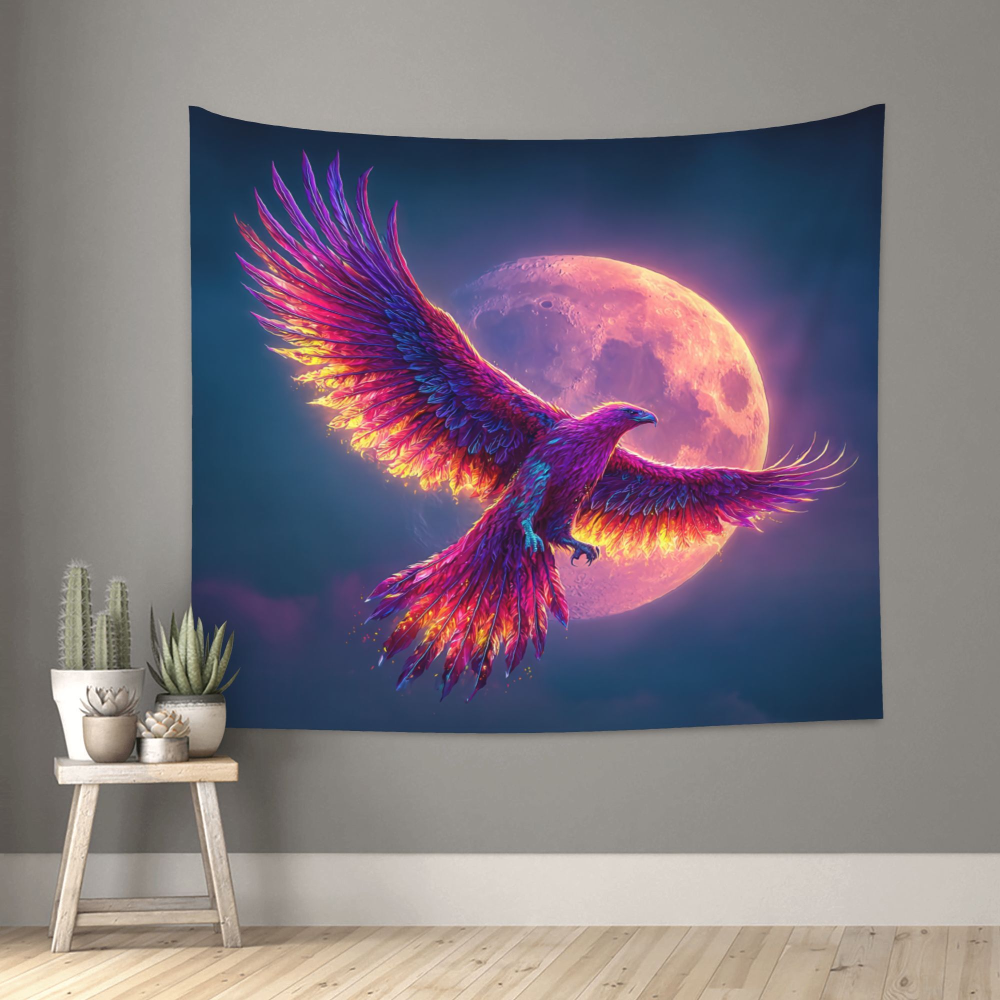 Phoenix Moon Sky duvar halısı  - Interior Design Hd incelemesi ve fiyatı