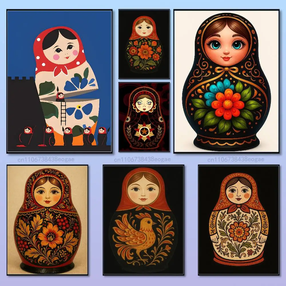 Bebekler Matryoshka Rus sanat  - Interior Design Hd incelemesi ve fiyatı