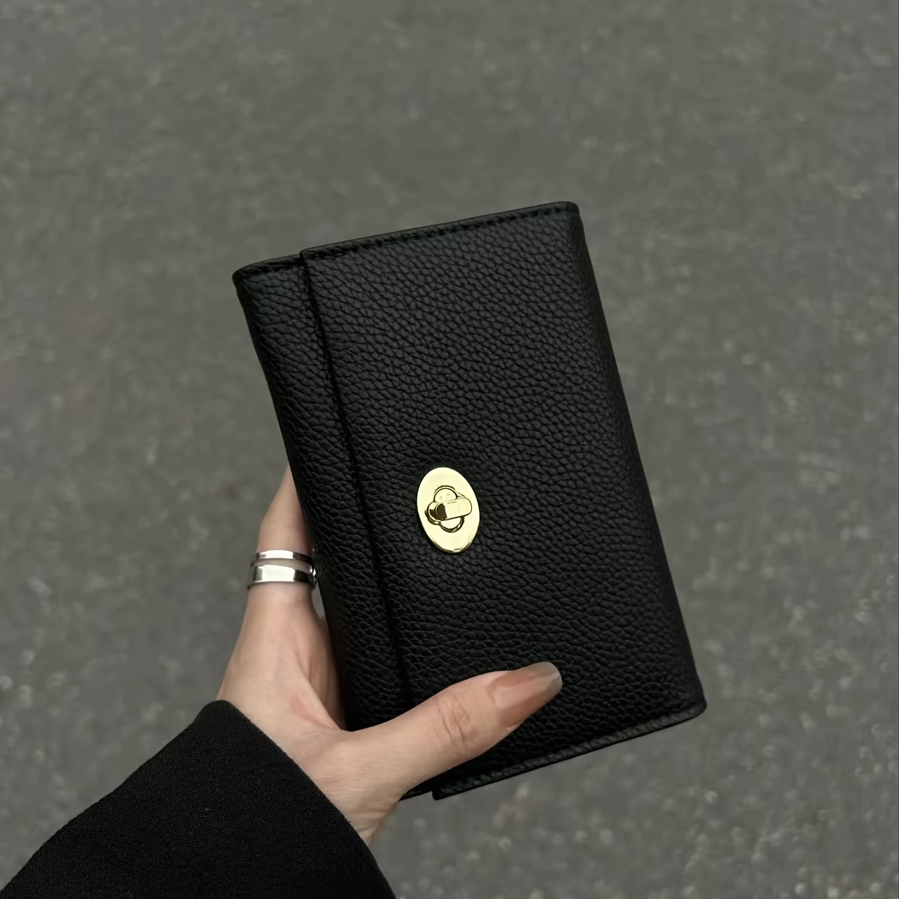 Exquisite Black Women's Wallet - Interior Design Photo incelemesi ve fiyatı